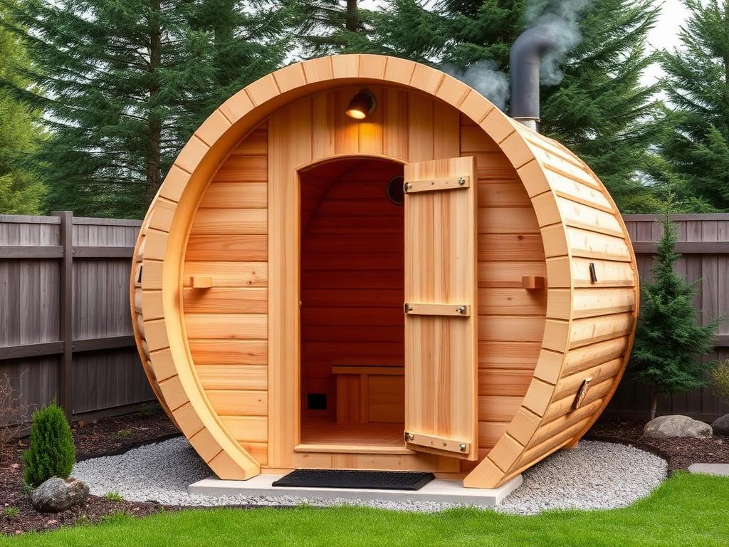 Outdoor Finnish Sauna